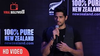 Question & Answer Session | Sidharth Malthotra | New Zealand Tourism Campaign