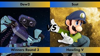 Dew2 (ROB) vs Scot (Luigi) - Winners Round 3 Howling 5