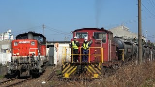 さようならDD51 四日市港 セメント列車他 2019.3.5