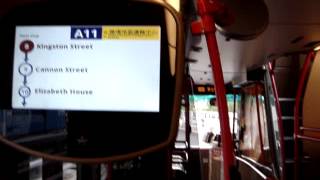 New E50D cityflyer running on urban (route A11/clips 1)