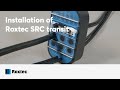 Installation of a Roxtec SRC transit