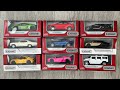 Unboxing Kinsmart Diecast Cars And Review In Hands - Bugatti, Lamborghini, Toyota, Mercedes-Benz