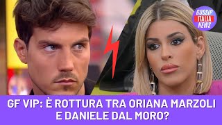 GF VIP: E' rottura tra Oriana Marzoli e Daniele Dal Moro?
