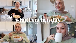 WHAT I EAT IN A DAY| Weight Loss Journey, Prepping for Baby #2, *Healthy \u0026 Realistic