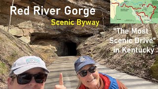 Red River Gorge Scenic Byway: The Most Scenic Drive in Kentucky! (PA to Missouri Road Trip Day 6)