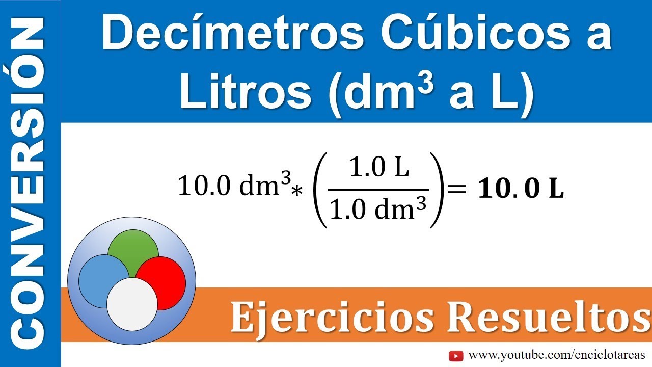 Convierte Decímetros Cúbicos A Litros Fácilmente Y Ahorra Tiempo En Tus ...