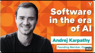 Andrej Karpathy Software Is Changing Again