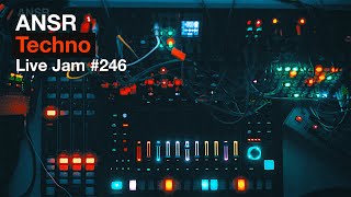 ANSR - Techno Live Jam - 246 with Eurorack Modular Synth + TR-8S + TB-03