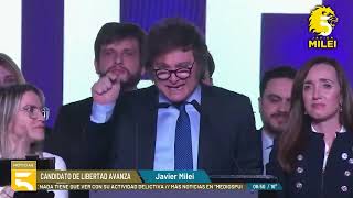 Argentina: el candidato Javier Milei fue el primero en las elecciones primarias Paso