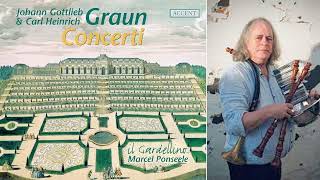 Play the Violin sheet music with Marcel Ponseele/ Graun: Oboe d'amore Concerto in D Major