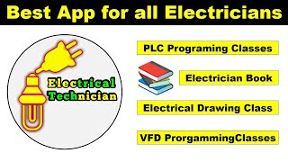 Best App For all Electrician to Learn Electrical Wiring, PLC and VFD Programing in Hindi