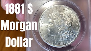 1881 S Morgan Silver Dollar