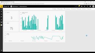 Power BI Streaming Real Time Dashboards in 10 minutes - DIY -40-of-50