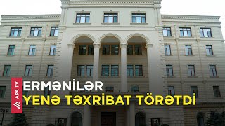 Ermənilər Ağdamda təxribata əl atdılar - APA TV