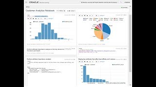 Oracle Machine Learning Apache Zeppelin SQL Notebook for ADWC