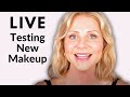 Testing Hourglass Hydrating Skin Tint & Vanish Airbrush Powder for Mature Skin | Easy Eye Look