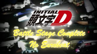 INITIAL D Battle Stage Complete No Eurobeat