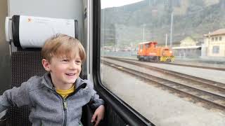 Alla Scoperta della Svizzera in Treno: Orsi e Montagne! 🚂