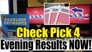 Maryland Lottery Pick 4 Evening Winning numbers drawn Wednesday, check results and prizes!