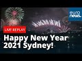 Happy New Year Australia! Sydney welcomes in 2021 with celebratory fireworks