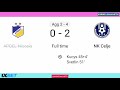 apoel nicosia vs celje nk 0 2 all goals results highlights armandas kucys goal tamar svetlin goal