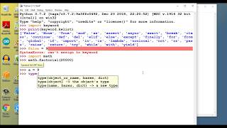 Python Programming - 5.Keywords, Datatypes