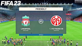 FIFA 23 | Liverpool vs Mainz 05 - Club Friendly - Full Match & Gameplay