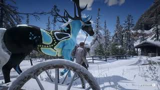 Red dead redemption 2 | Rarest Blue and Black Horse Caught By Arthur Morgan