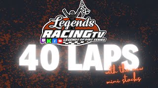 40 laps with the new mini stocks