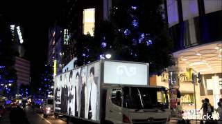 INFINITE "Last Romeo"  Ad Truck in Shibuya.
