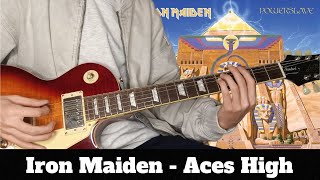 Iron Maiden - Aces High | Guitar Cover