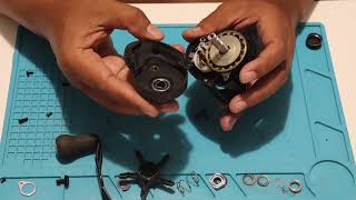 Servicing BC Reel Okuma Hakai DT (Part 1 : Disassembly)