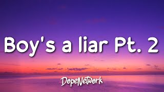 PinkPantheress, Ice Spice - Boy’s a Liar Pt. 2 (Lyrics)