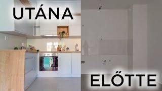 Előtte-utána | Álomlakás projekt teljesítve!