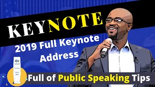 PUBLIC SPEAKING EXAMPLE | Aaron Beverly Keynote Speech