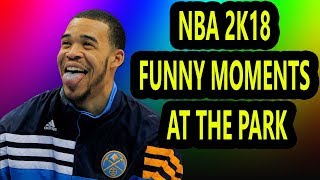 Air Ball-NBA 2K18 Funny Moments At The Park