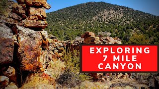 Exploring 7 Mile Canyon (with a special guest), finding a Glory Hole, S1:E12