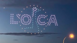 L’OCA Quality Market Sherwood Park drone light show 2024