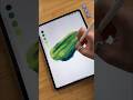 How to paint grass in procreate #procreatetutorials