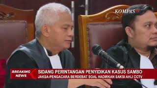 Jaksa Penuntut Umum dan Pengacara Hendra Kurniawan Berdebat Soal Hadirkan Saksi Ahli CCTV!