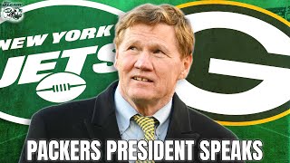 Packers President Gets Asked About Aaron Rodgers Trade | New York Jets