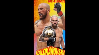 Alexander Volkonovski New Character Model - EA UFC 4 #shorts