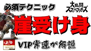 早期撃墜を避けるテクニック！？VIP上位勢が解説！崖受け身！【スマブラ】#short