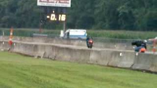 1/4 mile Drag practice Boulevard 2005 Suzuki M50 M800 race  4th