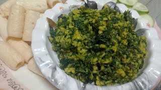 Palak Soya mung ki daal jhatpat se banne wali recipe 🍽️😋🤤😋🤤