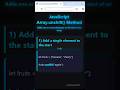 #31. JavaScript Array.unshift() Property || Array.unshift() method In JS #shorts