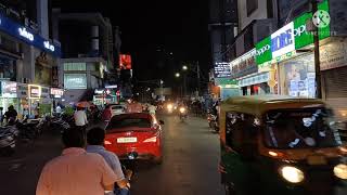 Night view of Rajkot city