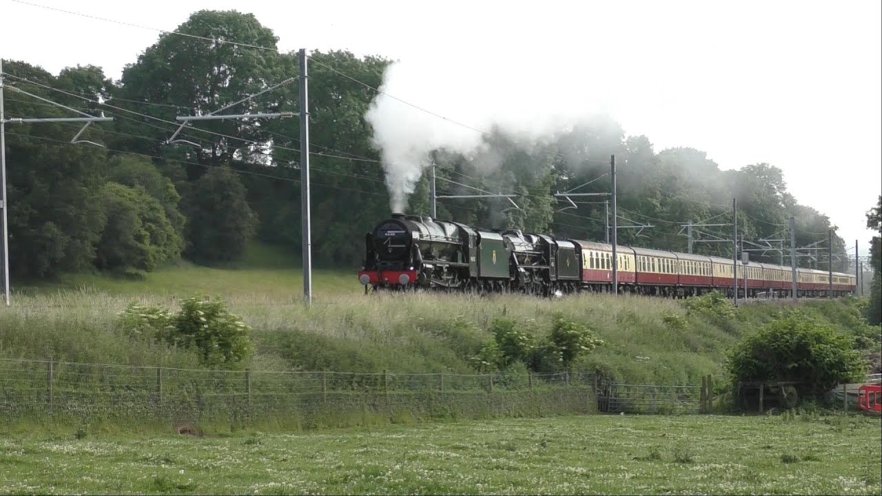 Steam Returns To The Lickey! 45231 And 46100 Roaring Up The Famous ...