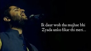 Wafa Ne Bewafai Lyrics - Arijit Singh, Neeti Mohan, Suzanne D’Mello
