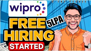 Permanent jobs from Wipro | Package 5-8LPA | Wipro Recruitment 2025 | Latest jobs in Telugu 2025